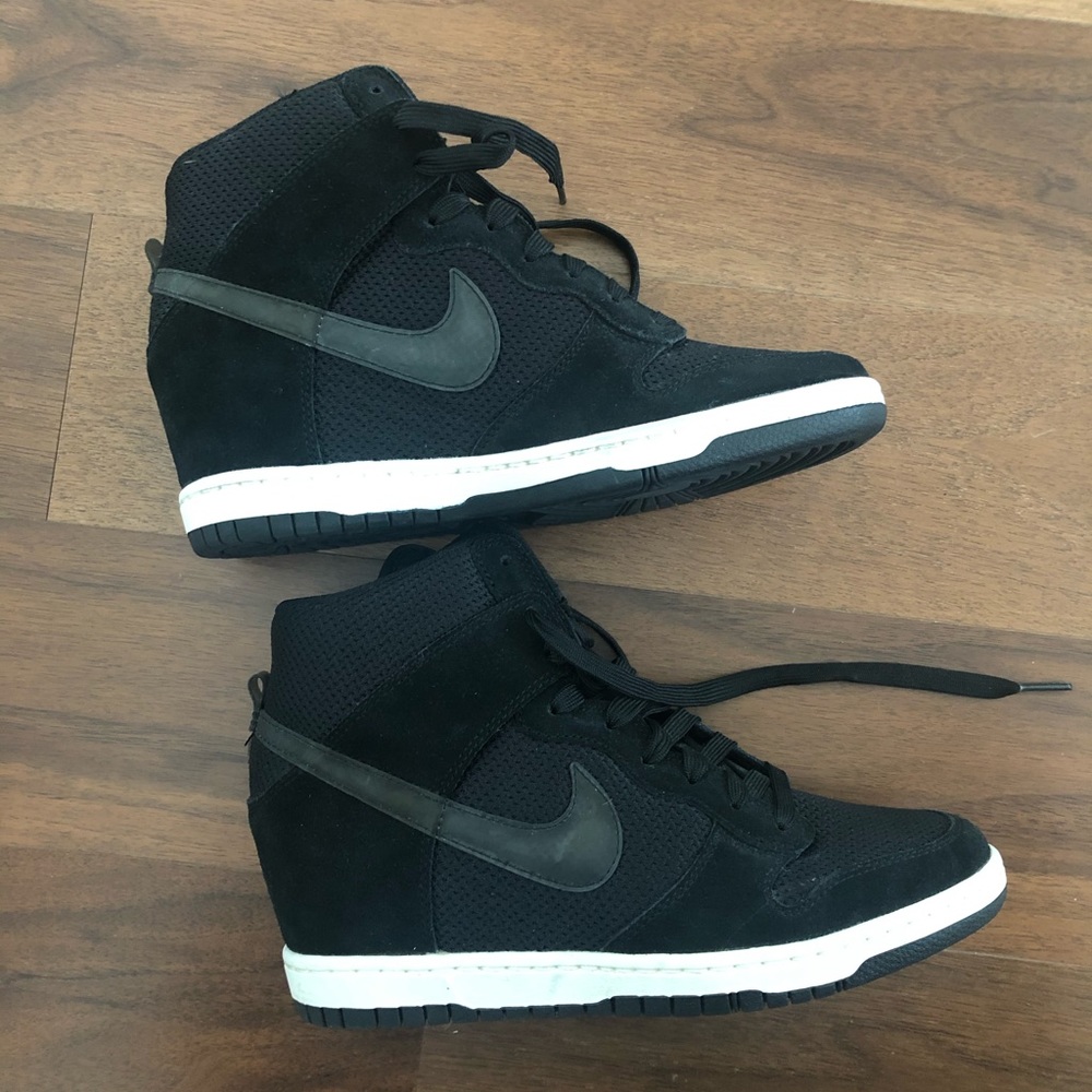 Nike Dunk Sky Hi Wedge Heels